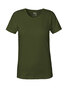 NEUTRAL Interlock Dame T-shirt, 100% Økologisk Fairtrade Bomuld - Militær