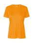 NEUTRAL Performance Dame T-shirt, 100% Genanvendt Polyester - Orange