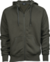 TEE JAYS Fashion Full Zip Hoodie - Mørkegrøn