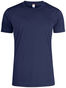 CLIQUE Basic Active-T, Herre - Spun Dyed - Navy