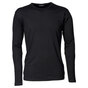 TEE JAYS Long Sleeve Interlock T-shirt - Økologisk, herre - Sort