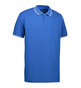 ID Strech Contrast Poloshirt - Azur
