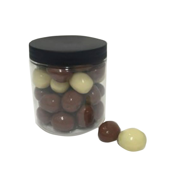 Plastbøtte med lækkert indhold - Chokolade