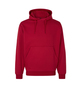ID Soft Hoodie med kængurulomme, unisex - Rød