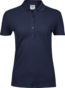 TEE JAYS Ladies Luxury Stretch Polo, Økologisk, dame - Denim