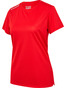 HUMMEL Løbe T-shirt, dame - 100% rPet - Rød