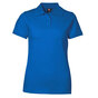 ID Piqué Poloshirt Stretch Dame - Azur