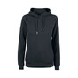 CLIQUE Premium OC Hoody Dame - Øko Bomuld - Sort
