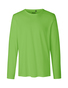 NEUTRAL Langærmet T-shirt, 100% Økologisk Fairtrade Bomuld - Lime