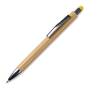 Bambuskuglepen med Stylus - Gul