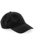 Økologiske Bomulds Cap - Sort