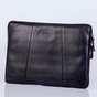 BON GOÛT Læder Laptop Sleeve 15 tommer - Sort