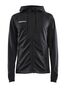 CRAFT Evolve Hood Løbejakke, herre - rPet - Sort