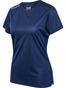 HUMMEL Løbe T-shirt, dame - 100% rPet - Navy