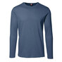 ID Interlock T-shirt - Langærmet - Indigo