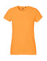 NEUTRAL Classic Dame T-shirt, 100% Økologisk Fairtrade Bomuld - Lys Orange