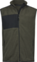 TEE JAYS Fleece vest - Mørkegrøn