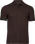 TEE JAYS Luxury Stretch Polo, Økologisk, herre - Brun