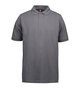 ID Pro Wear Poloshirt - Trykknap - Silver grey