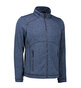 ID Zip Mix Melange Fleece - Blå melange