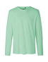 NEUTRAL Langærmet T-shirt, 100% Økologisk Fairtrade Bomuld - Mint