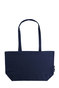 NEUTRAL Stor Shopper med Bund, 100% Økologisk Fairtrade Bomuld - Mørke blå
