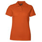 ID Piqué Poloshirt Stretch Dame - Orange