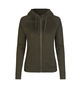 ID Core Full Zip  Hoodie, dame - Oliven