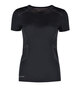 GEYSER seamless s/s T-shirt, dame - Sort