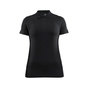 CRAFT ADV Seamless Polo Shirt Dame - Sort