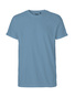 NEUTRAL Roll Up Sleeve T-shirt, 100% Økologisk Fairtrade Bomuld - Petrol