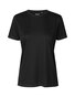 NEUTRAL Performance Dame T-shirt, 100% Genanvendt Polyester - Sort