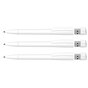 KLIO Pen plast tip, med 4 GB usb stik, Turnus T USB 2.0 - Hvid