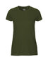 NEUTRAL Fit Dame T-shirt, 100% Økologisk Fairtrade Bomuld - Militær