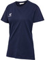 HUMMEL 2.0 T-shirt, Dame - Økologisk Bomuld - Navy