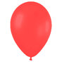 Bionedbrydelig Balloner Pastel str. 40 x 30 cm. - 001 Red