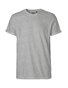 NEUTRAL Roll Up Sleeve T-shirt, 100% Økologisk Fairtrade Bomuld - Grå melange