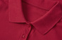 ID Økologisk poloshirt, dame - Rød