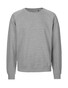 NEUTRAL Unisex Tiger Cotton Labelfree Bomuld Sweatshirt - Grå melange
