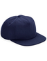 Økologisk Bomulds Panel Cap - Navy