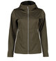 ID Letvægts softshell Jakke, dame - Flaskegrøn