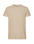 NEUTRAL Fit T-shirt, 100% Økologisk Fairtrade Bomuld - Sand