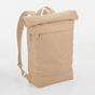 Simplicity Roll-Top Rygsæk - 100 % genanvendt 600D polyester - Creme