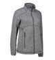 ID Zip Mix Melange Fleece, dame - Grafit melange
