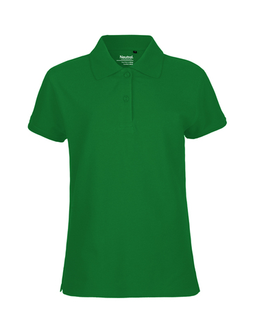 NEUTRAL Classic  Dame Polo, 100% Økologisk Fairtrade Bomuld-Grøn