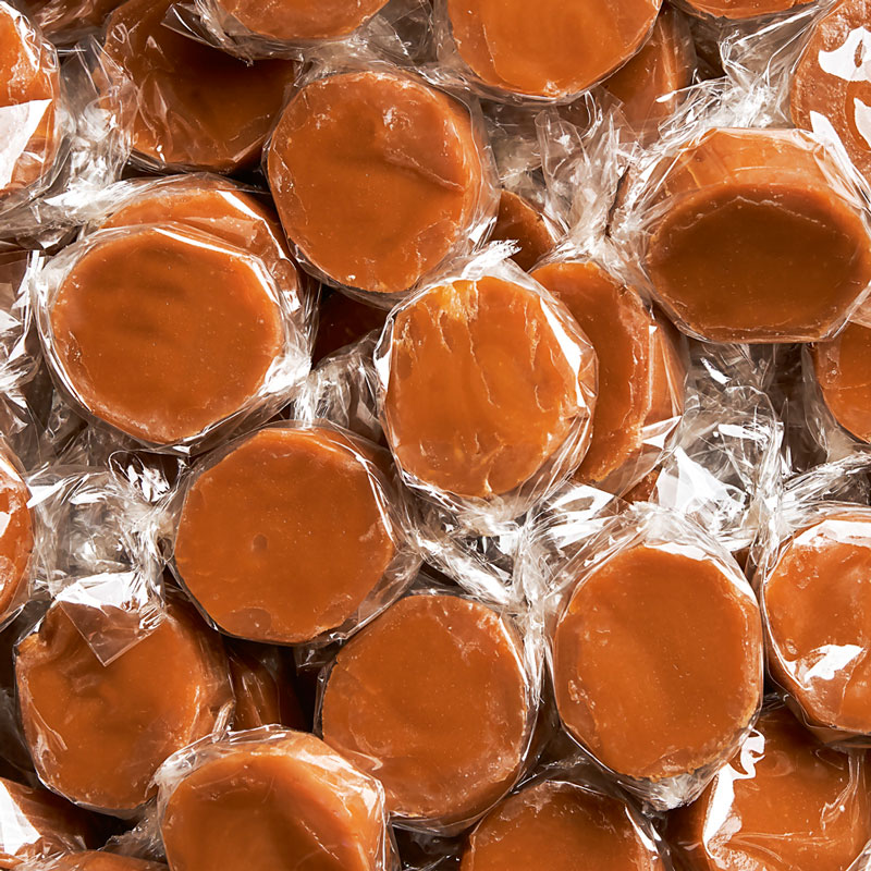 KARAMELKOMPANIET Karmeller, 1 kg.-Fløde & Sydesalt