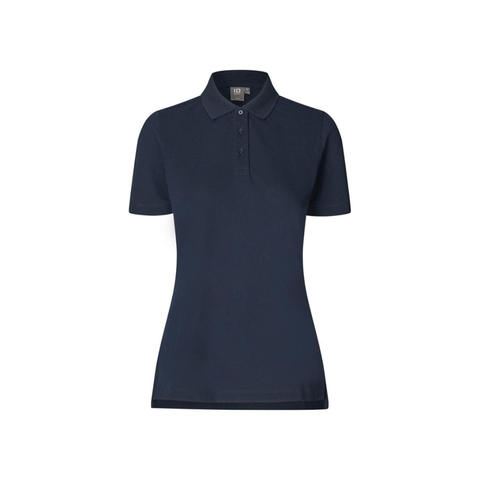 Ease poloshirt | Lyocell | dame-Navy