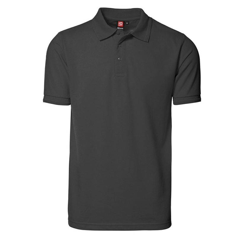 ID Pro Wear Poloshirt - Uden Lomme-Koks grå