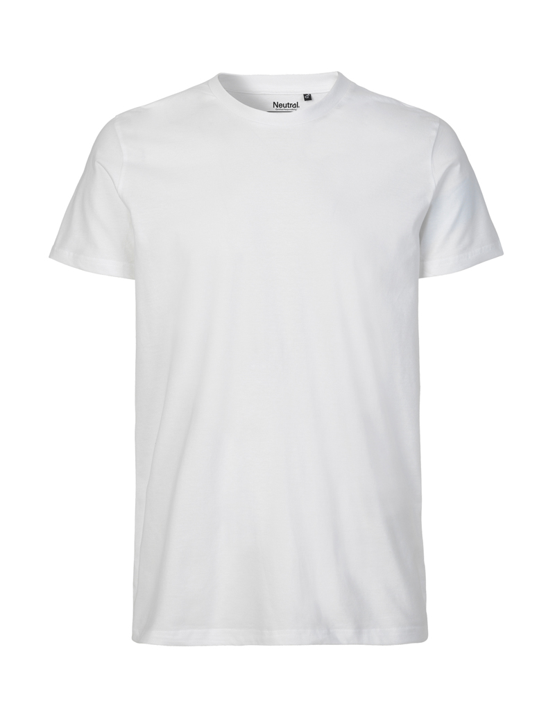 NEUTRAL Fit T-shirt, 100% Økologisk Fairtrade Bomuld-Hvid