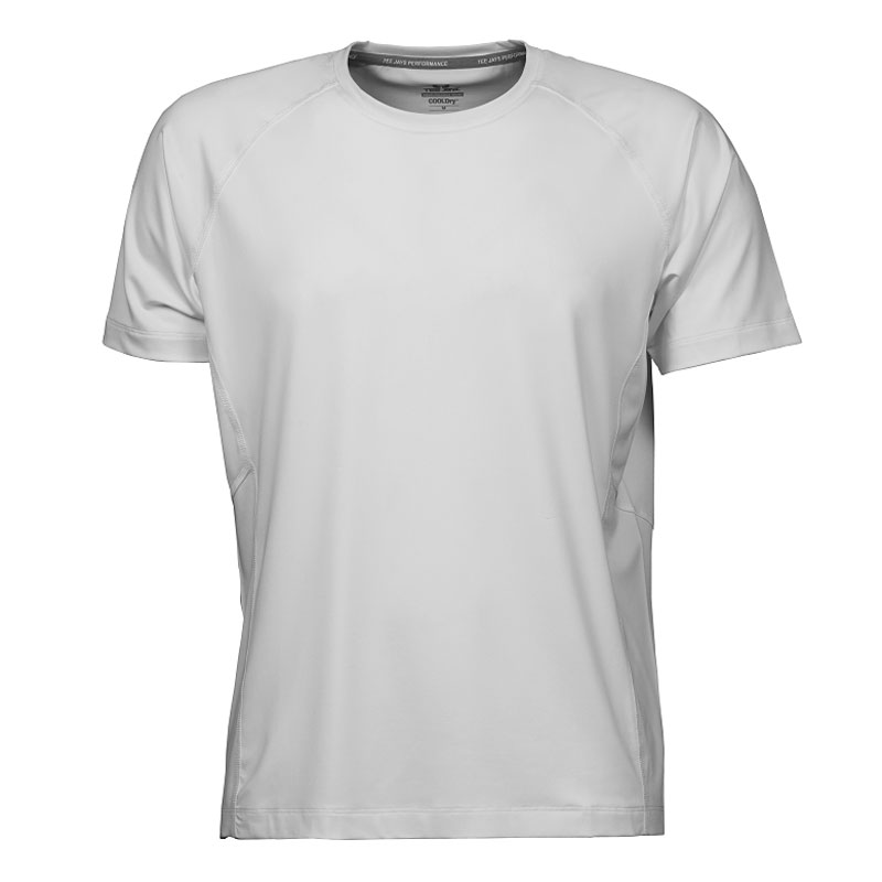 TEE JAYS Cooldry Tee-Hvid